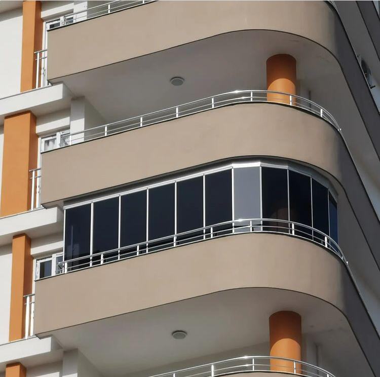 Cam Balkon Uygulaması 22 — Pres Cam Balkon & Duşakabin, Van