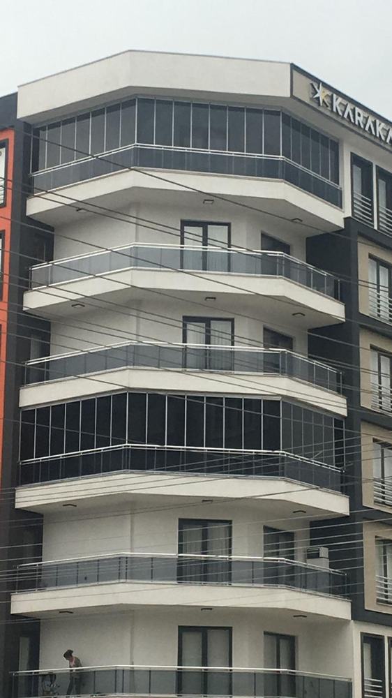 Cam Balkon Uygulaması 23 — Pres Cam Balkon & Duşakabin, Van